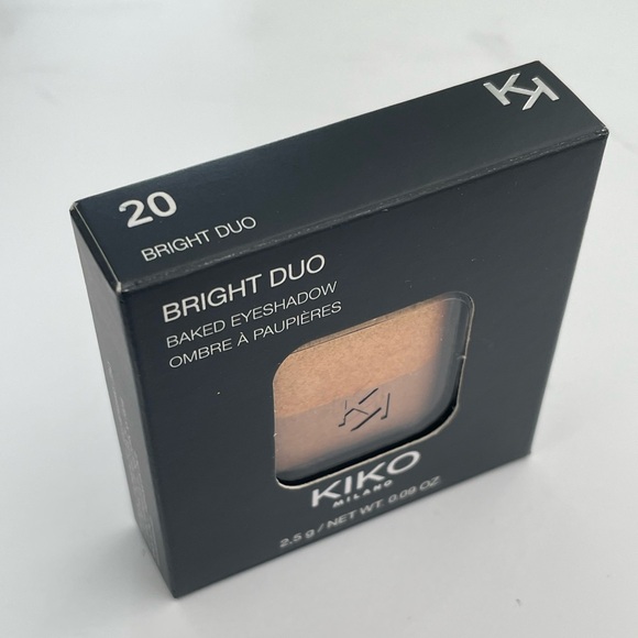 Kiko Milano • Bright Duo Eyeshadow • Mettalic Orange Gold / Copper - Picture 4 of 12